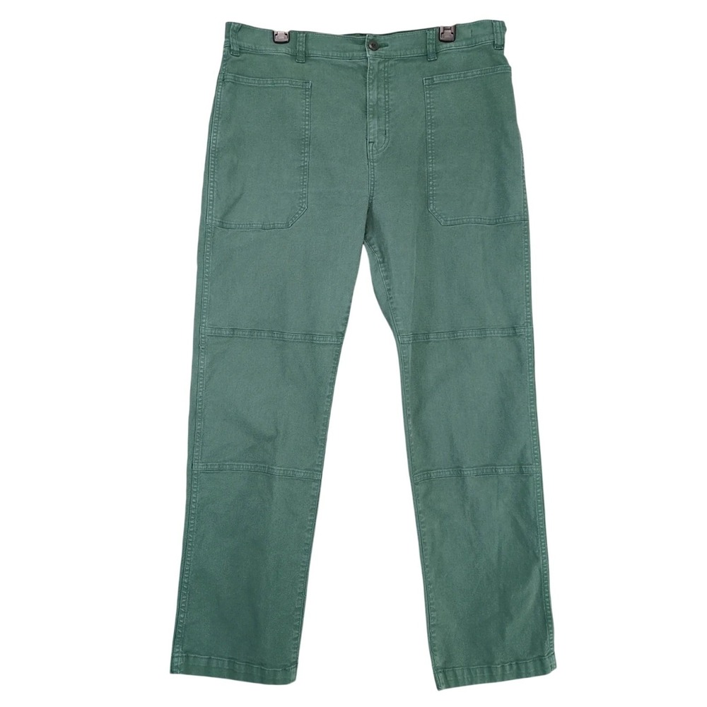 Madewell 90s Straight Utility Green Canvas Pants Womens 32 36x30" Gorpcore Retro